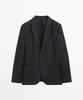 Massimo Dutti Linen Suit Blazer