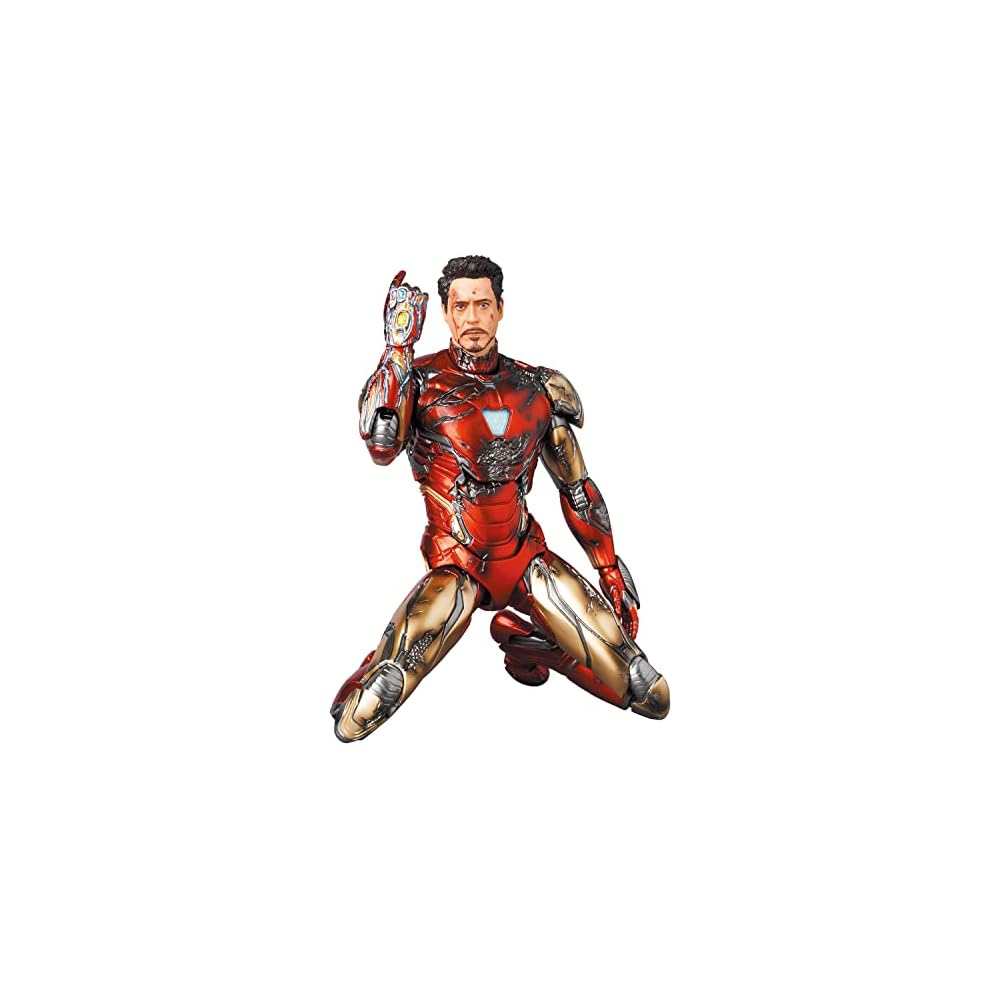 

MAFEX Iron Man Mark 85 Battle Damage Action Figure 160mm Non-Scale Painted Collectible