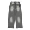 Bluetail Denim Pants Grey Cut Point Azh4pt01gy