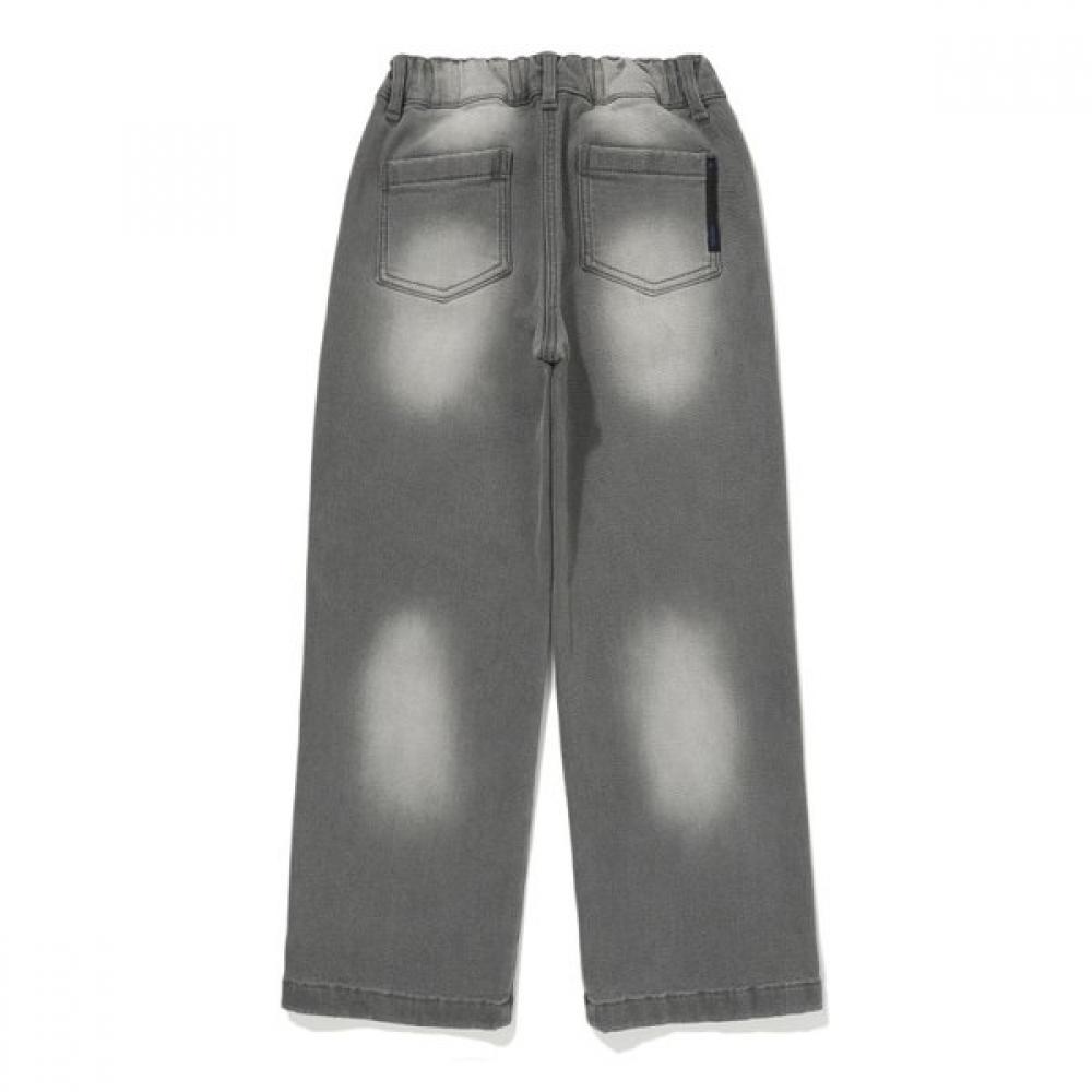 Bluetail Denim Pants Grey Cut Point Azh4pt01gy