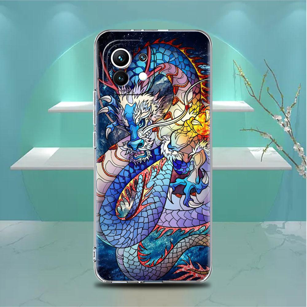Clear Case For Xiaomi Mi Poco X3 NFC M3 Pro F3 F1 11 Lite 12 Note 10 11T 9T Transparent Phone Cover Lion Tiger Wolf