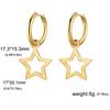Cazador Cute Flower Drop Earrings for Women 2026 Trending Gold Color Stainless Steel New In Earrings Party Wedding Jewelry Gift
