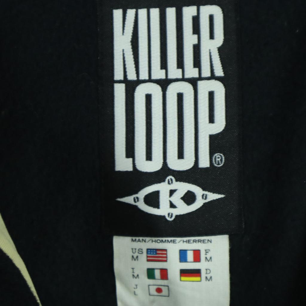 KILLER LOOP snow board Long sleeve Hoodie jacket L Brown Descente skis Men's Used