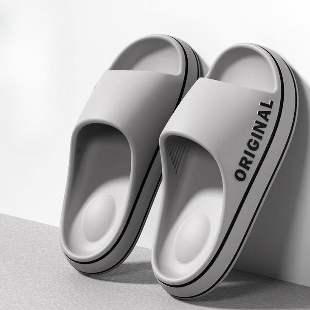 Unisex Slippers Strand Slippers Effen Kleur Binnenhuis Badkamer Schoenen Zomer Koppelslippers