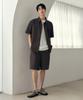 MINDBRIDGE Relax Fit Cool Cotton Brown Half Pants