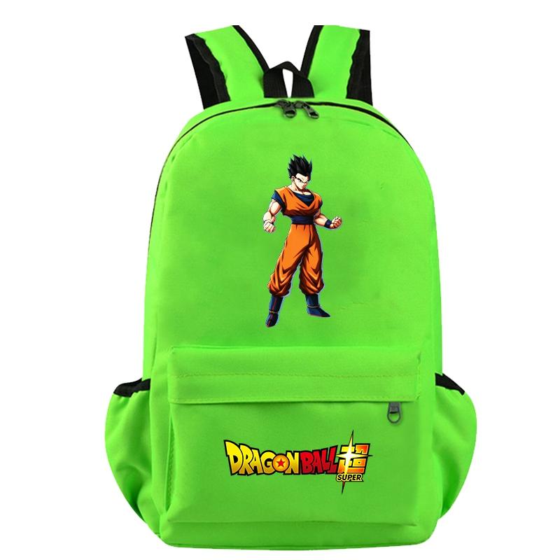 Anime Dragon Ball Printed Boy Girl Schoolbag Student Boy Girl Schoolbag Document Bag Children Teenager Breathable Bagpack Waterproof School Bag