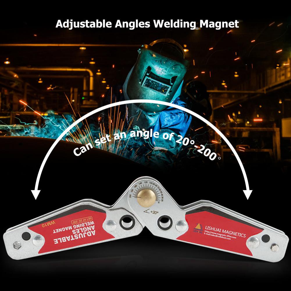 Adjustable Magnet Welding Locator Magnetic Holder Weld Fixture Corner Clamp