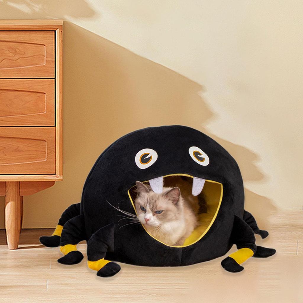 Haustier Katze Hund Haus Zuhause Katze Hund Bett Winter Warm Zelt Haus Katzennest Welpenhöhle für Boden Kätzchen Indoor-Katzen Outdoor Haustierbedarf