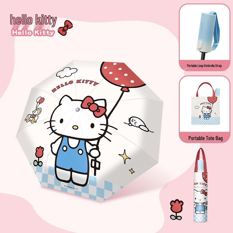 Children's Safe Automatic Umbrella - Anti-Stab, Rounded Corners for School Boys & Girls