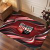 Brentford Football Print Crystal Velvet Rug, Comfortable Water Absorbent Non Slip Indoor Floor Carpet