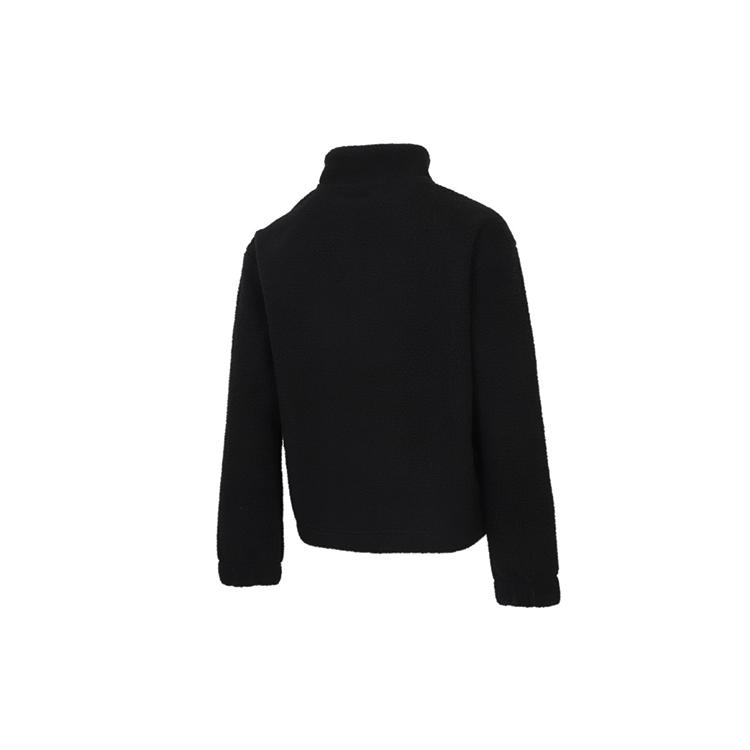 PUMA Velvet Jackets Women's Black Stand Collar Moderate 586612-01