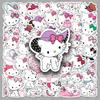 Autocolante Drăguțe Sanrio Anime Japonez Versiune Q - 50 de Seturi pentru Jurnal DIY și Decorarea Papetăriei