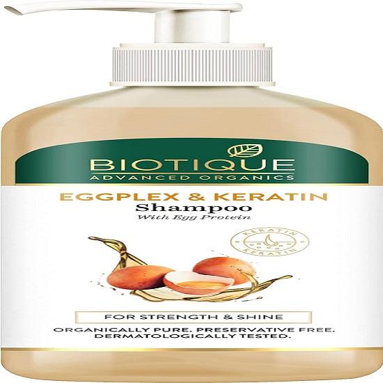 

Biotique Eggplex и кератиновый шампунь для густых и блестящих волос 300мл