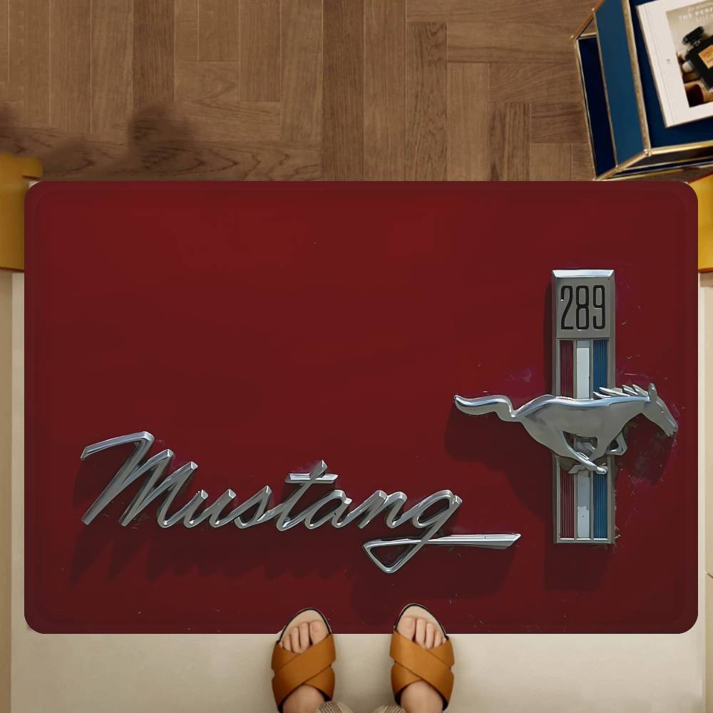 Horse Mustang Hallway Carpet Washable Non-Slip Living Room Sofa Chairs Area Mat Kitchen Doormat Area Rug