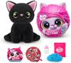 Pets Alive Cat Kitten (Black Cat) Plush Toy - Meows [Used]