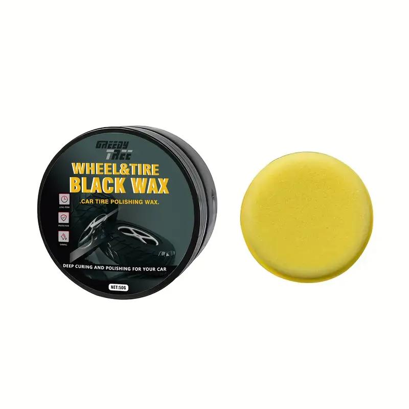 

Multifunctional automotive repair wax, plastic parts refurbishing agent, internal gloss enhancer, tire protection polish