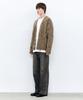 Insilence Italian Mohair Mix Cardigan Brown