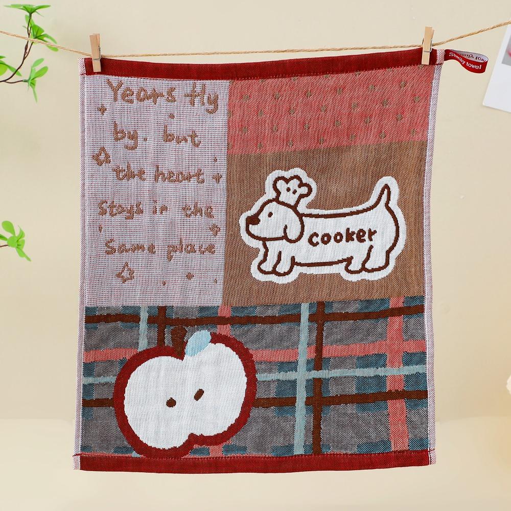 4 Layer Cotton Gauze Large Hand Towel 34x40cm Pure Cotton Dish Cloth Kitchen Towel Home Restaurant
