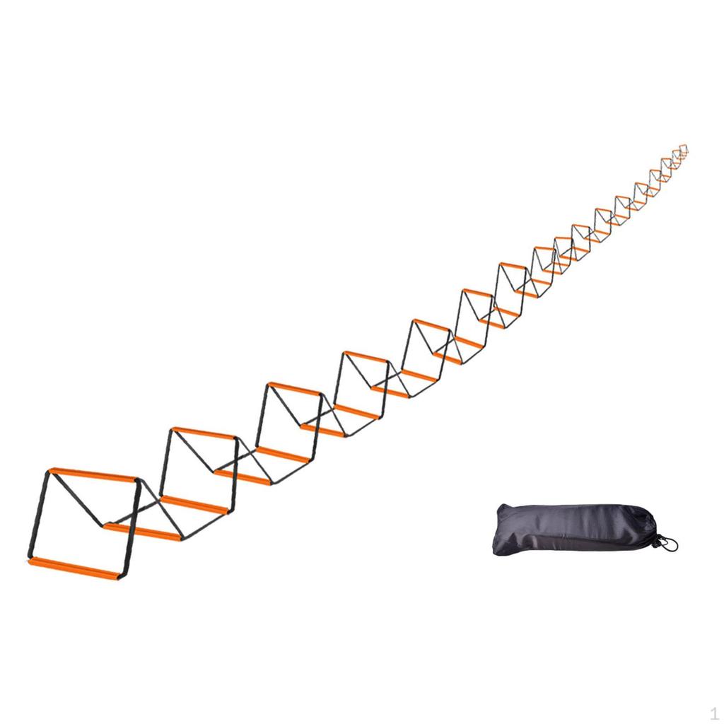Agility Ladder Training Equipment Balance Improves Coordination Foldable Multifunction Home