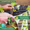 Seed Grow Sponges Hydroponic Pods Kit with Plant Labels Replacement Root Growth Sponges Indoor Gardening Accessories