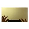 Premium Stainless Steel Car Sun Visors Mirror Shatterproof Design Adhesive Installation Universal for Vehicles