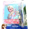 Reine des Neiges [M6846] - Set journal Intime 'Frozen - Reine des Neiges' bleu (+ stylo assorti)