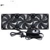 12CM Verstellbarer Geschwindigkeits-Bürstenloser Kühlventilator für Computer, Schrank oder Haustierbelüftung. Geräuschloser Betrieb.