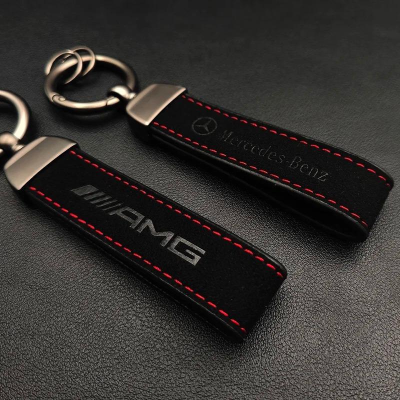 FBK3   2025 Hot New Car Keys Chain Rings Holder KeysChain For Mercedes Benz AMG S320 W164 W205 W204 W168 C180 E320 A200 CLA CLK CLS ML