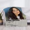 Blanket Jenna Ortega Luxury Cover Plaid Fluffy Soft Blankets  Throws Throw Sofa Knee Microfiber H Anime Child Cute Home