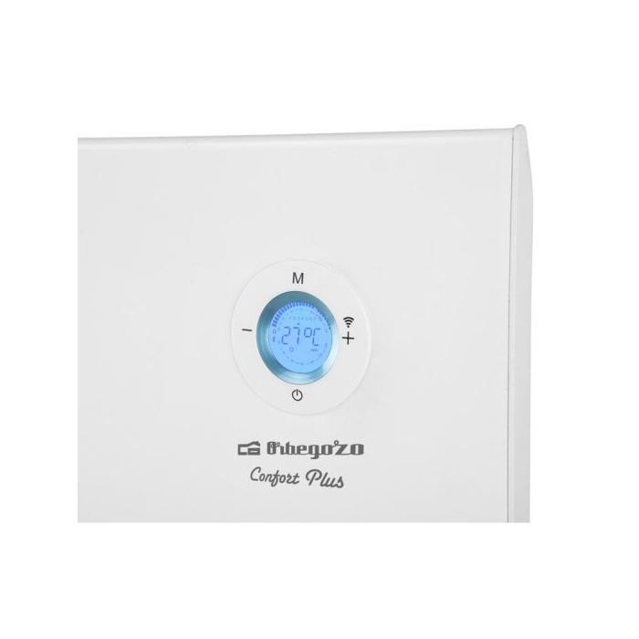 Panneau radiant numérique Wi-Fi - ORBEGOZO - REW 1500 - 1500 W - Écran LCD - Programmable