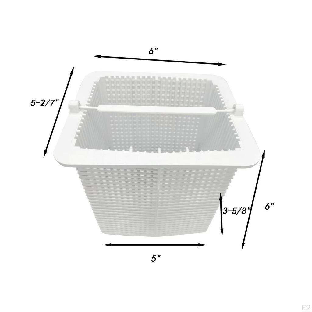 Coș Skimmer Piscină, Filtrare Eficientă cu Mâner de Rezervă pentru SP1615x20