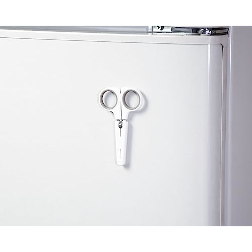 Pearl Metal Kitchen Scissors, Mini, with Magnet, Pack Bag, Soft Grip, Simple Use, CC-1630