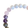 Women Bracelet Elastic Rope Faux Tiger Eye Stone Beads Bracelet Comfortable To Wear Wristband Versatile Accessories