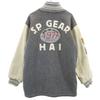 HAI SPORTING GEAR Cowhide leather switching Stajan M gray Isseimi Sunburn Men's Used