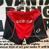 Corteiz Embroidered Color Block Shorts Loose Straight Quick Dry Casual Sports