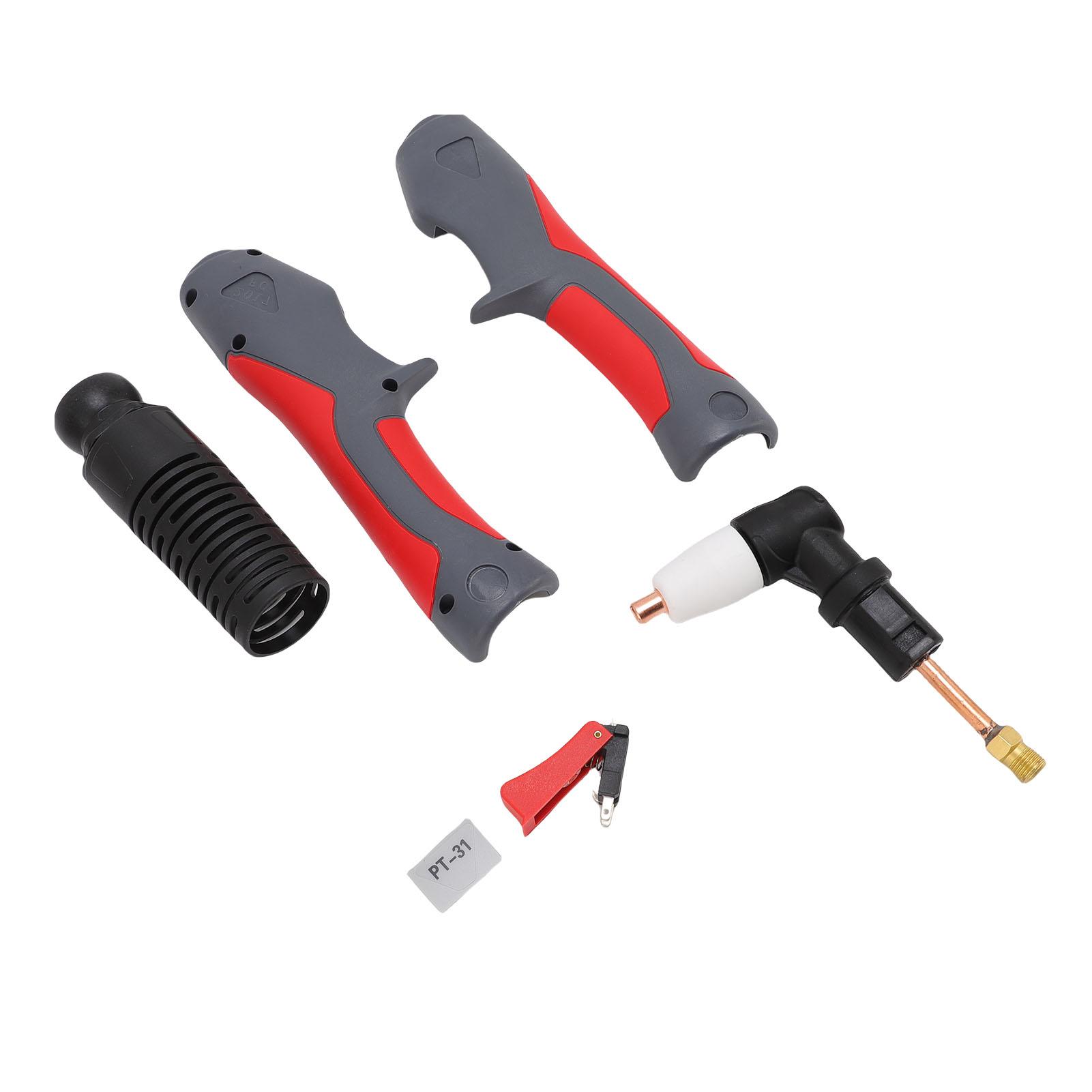 

Plasma Cutter Torch Head Fit for CUT 40 CUT 50 CT 312 HF Ignition Air Plasma Cutter Cutting Torch Hand Head