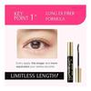 Heroine Make Long UP Mascara Super WP 01 Black 6g Voděodolné složení odolné proti slzám, potu, vodě, kožnímu mazu a oděru