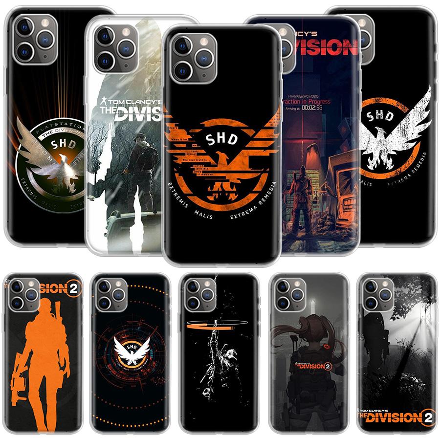 The Division 2 Phone Case For Apple Iphone 12 13 Mini 14 15 Pro 17 Pro Max Air 11 16E 16 Plus Shell Cover Clear TPU