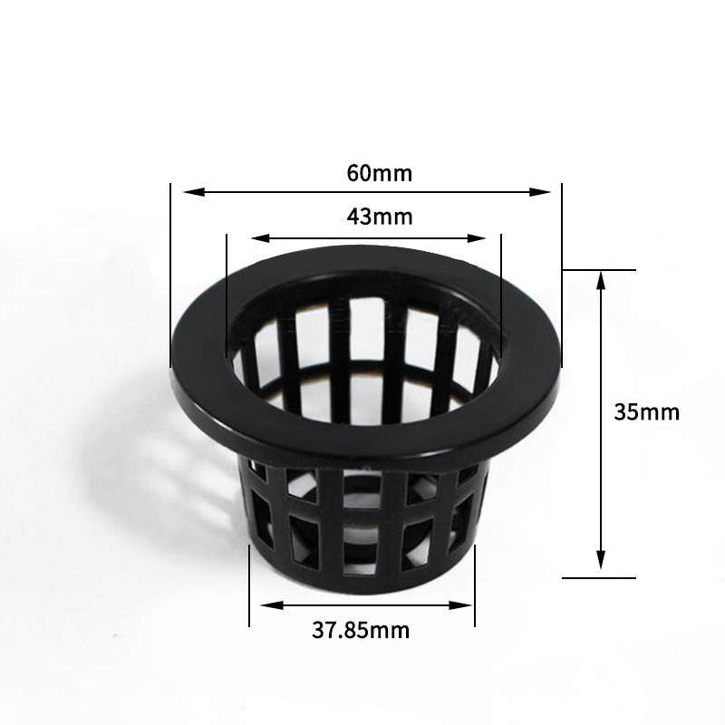 50Pcs Hydroponic Soilless Mesh Net Basket Plant Vegetable Growing Nursery Cup Pot Sponge Fixator Container Aeroponic Veg Planter