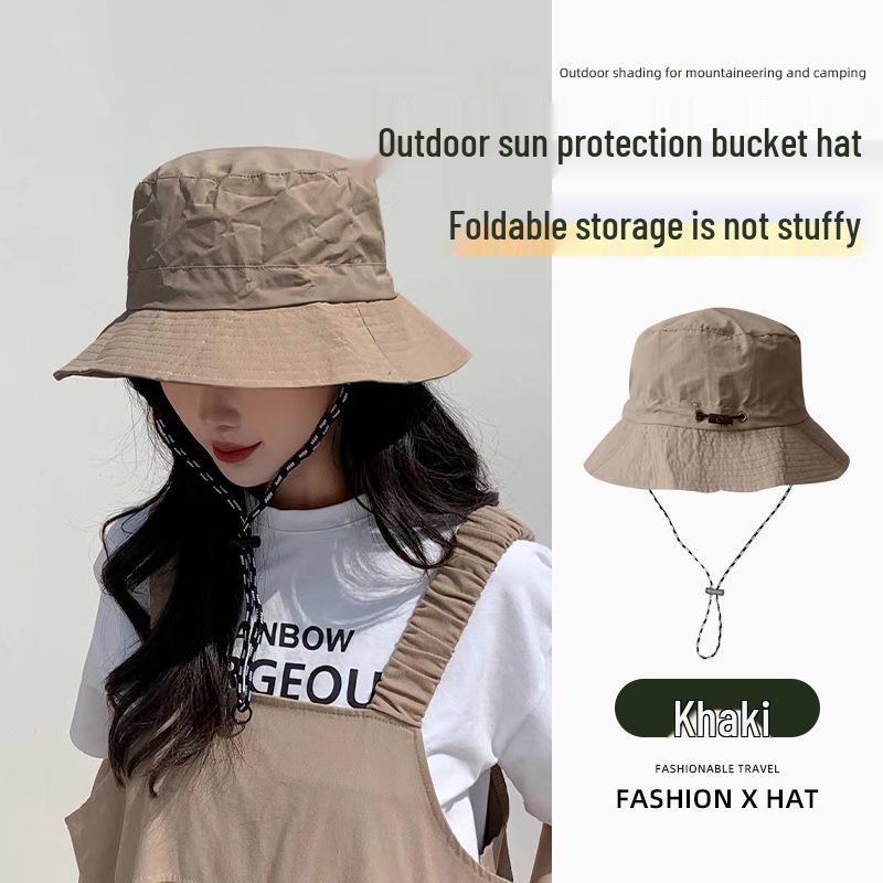 Packable Sun Protection Waterproof Fisherman Hat for Women & Men - Lightweight Summer Beach & Hiking Hat