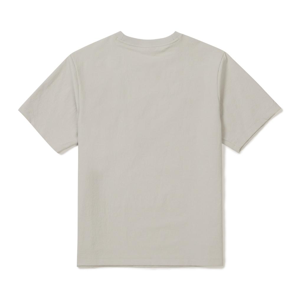 [Snowpeak] Classic Woven Women's Short Sleeve T-shirt Sand Beige (S26MWTTS17)