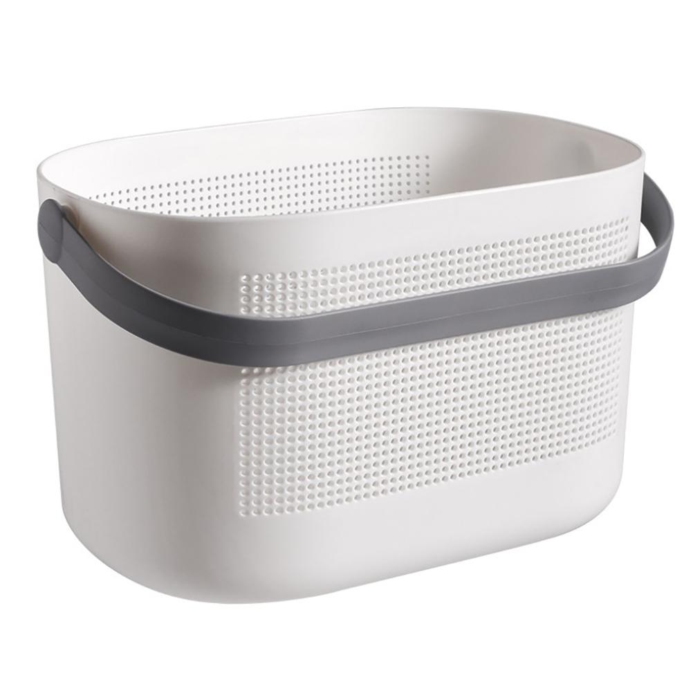 Mesh Shower Caddy Bathroom Toiletry Organizer Basket Gray