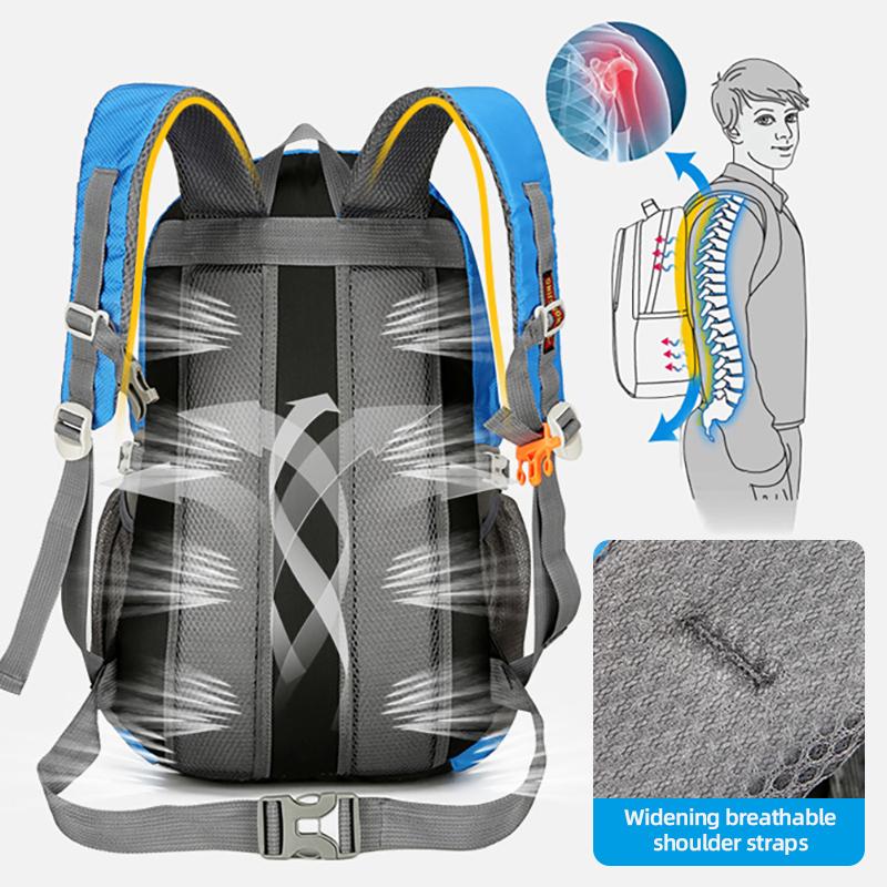 2025 Nowa Duża Pojemność Outdoorowa Rekreacyjna Sportowa Podróżna Torba Wielofunkcyjny Wodoodporny i Odporny na Zużycie Plecak do Przechowywania