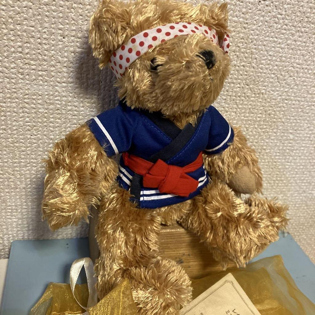 [USED] Lexus Bear Plush Toy Festival Happi Teddy Bear Plush Toy Bear