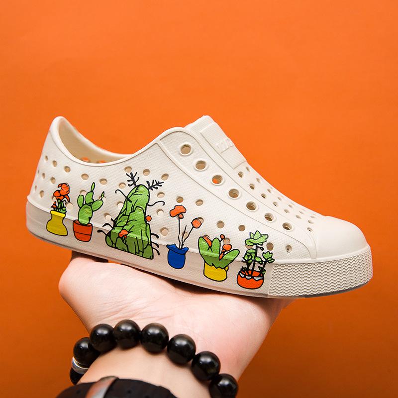 LUCHI Atmungsaktive Cartoon-Wassersandalen für Kinder im Sommer – Unisex-Outdoor-Schuhe mit weicher Sohle