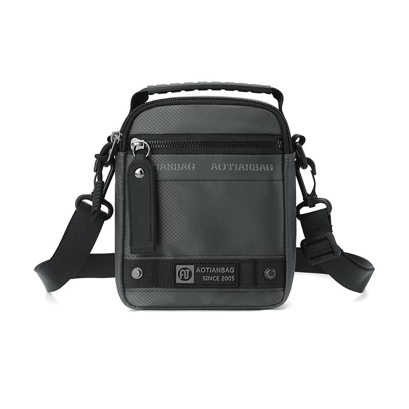 Men's Shoulder Bag Solid Color Handbag