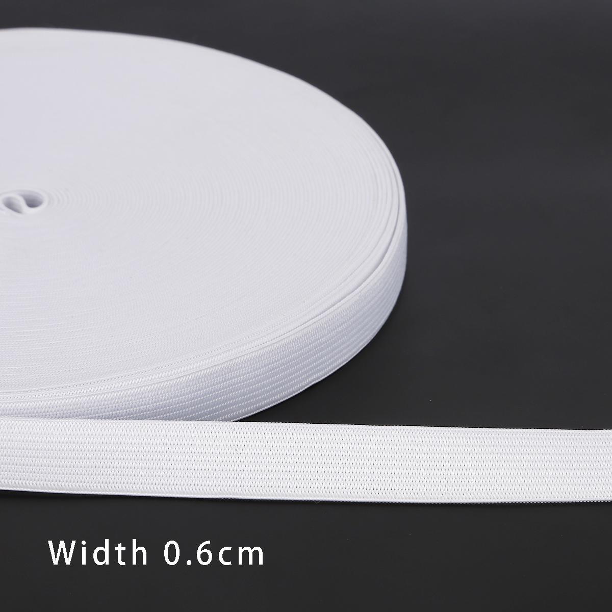 

Термоусадочная резинка 5ярдов 0.6cm белый