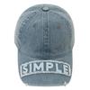 Print Embroidery Denim Baseball Cap Men Casual Jeans Snapback Cap For Men And Women Fashion Adjustable Dad Hats Casquette High Quality Letter