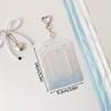 Korean Style Binder Card Holder Idol Card Protector Sleeve with Keychain Kpop Photocard Holder Mini Photo Album Books