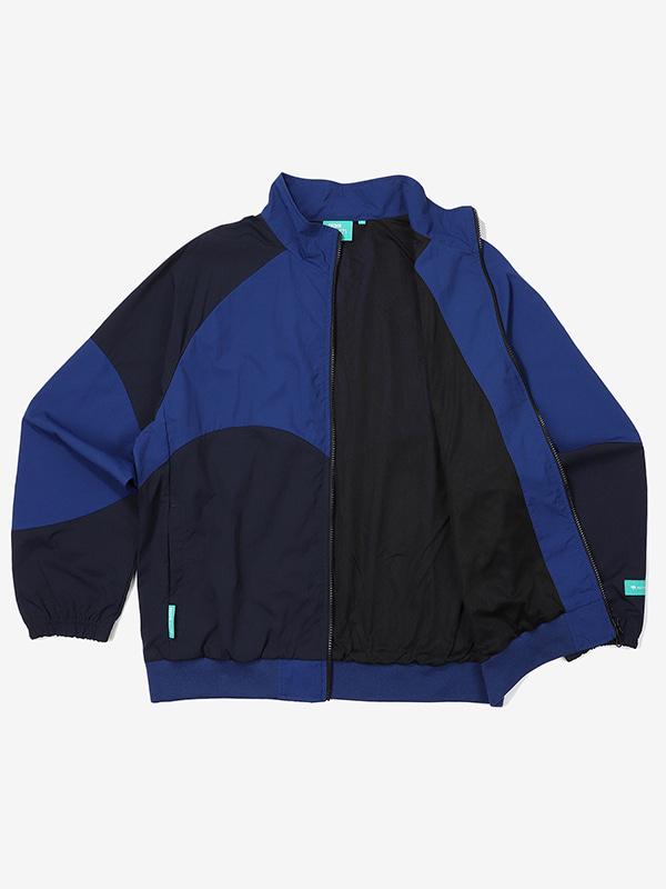 Bbc Earth Checkerboard Windbreaker_Navy